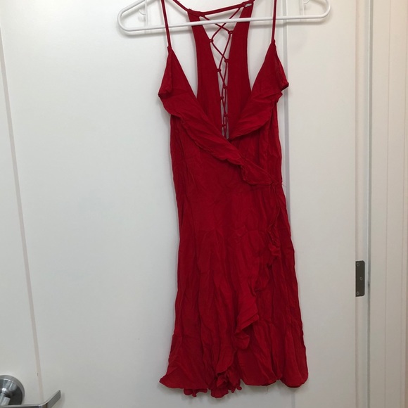 Kimchi Blue red mini dress - Picture 2 of 4